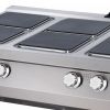 Maxima Premium Hob - 6 Burners - Triple - 90 cm Deep - Electric