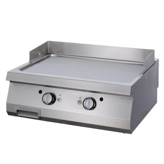 Maxima Premium Grillplatte - Glatt - Doppelt - 90 cm tief - Elektrisch