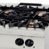 Maxima Premium Kookplaat - 4 Pitten - Dubbel - 90 cm Diep - Gas