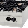 Maxima Premium Kookplaat - 4 Pitten - Dubbel - 90 cm Diep - 40 kW - Gas