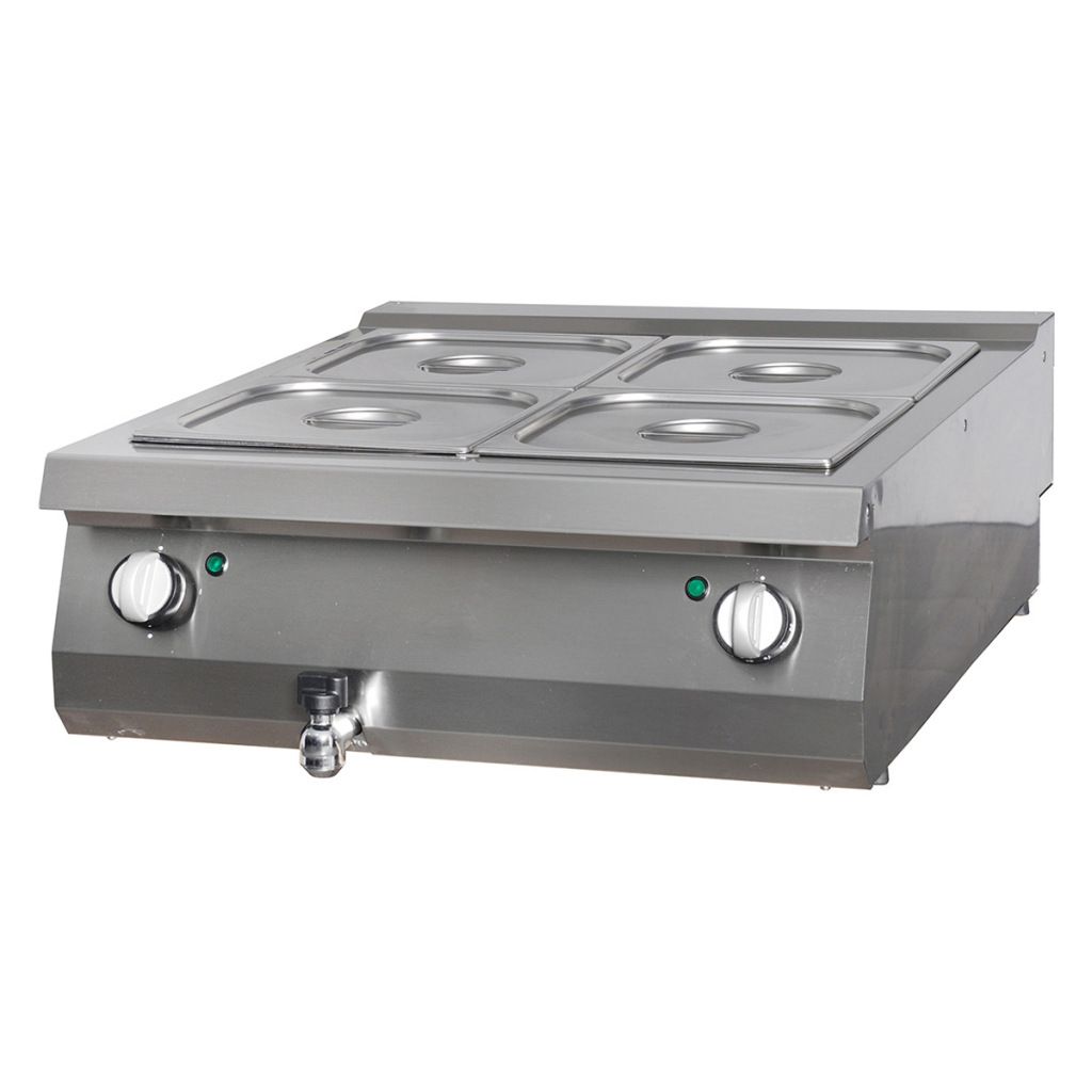 Maxima Premium Bain Marie - Doppelt - 90 cm tief - Elektrisch