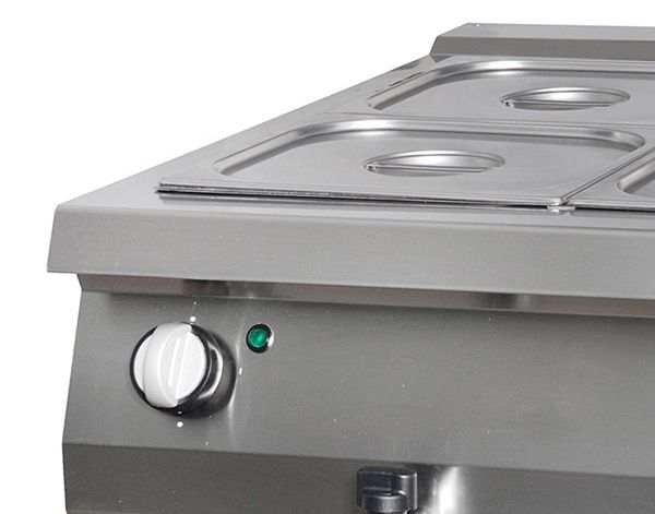 Maxima Premium Bain Marie - Doppelt - 90 cm tief - Elektrisch