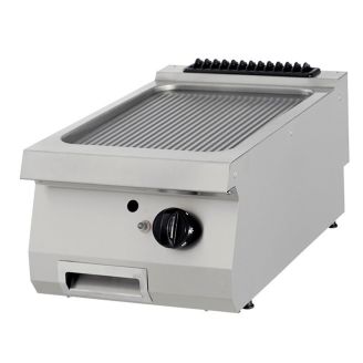 Maxima Premium Grillplaat - Gegroefd - Enkel - 90 cm - Gas