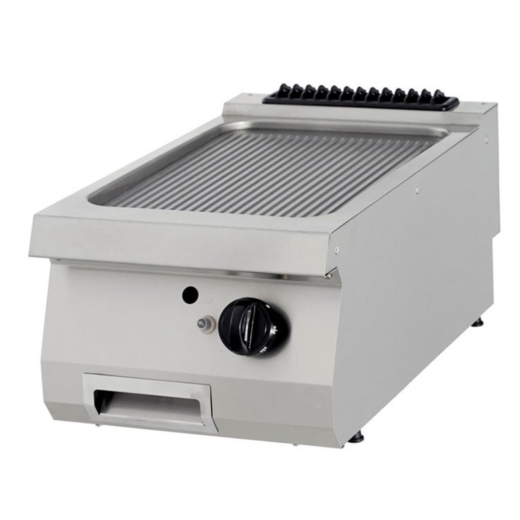 Maxima Premium Grillplaat - Gegroefd - Enkel - 90 cm - Gas