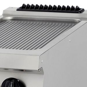 Maxima Premium Grillplaat - Gegroefd - Enkel - 90 cm - Gas
