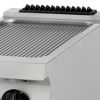 Maxima Premium Grillplaat - Gegroefd Chroom - Enkel - 90cm - Gas