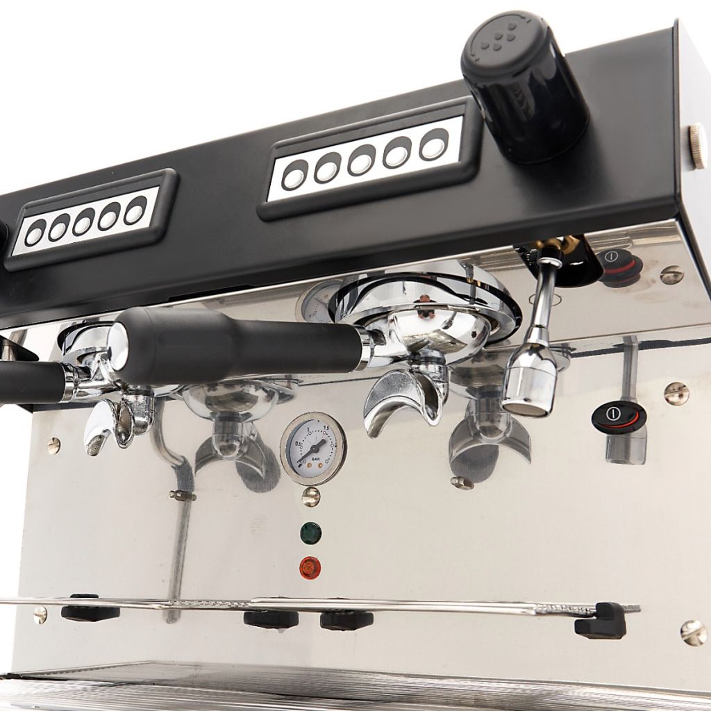 Maxima Espressomaschine &ndash; 2 Kolben &ndash; Kompakt &ndash; 360 Tassen pro Stunde