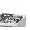 Maxima Heavy Duty Kookplaat - 4 Pitten - Dubbel - 70 cm Diep - 24 kW - Gas