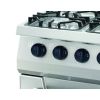 Maxima Kraftig spis - 4 br&auml;nnare - Dubbel - 70 cm djup - 30 kW - Gas inkl. elektrisk ugn