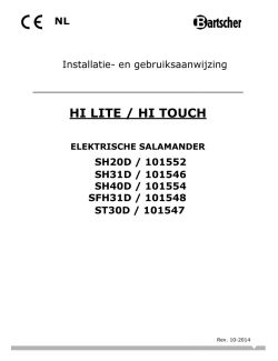 Gebruikers handleiding