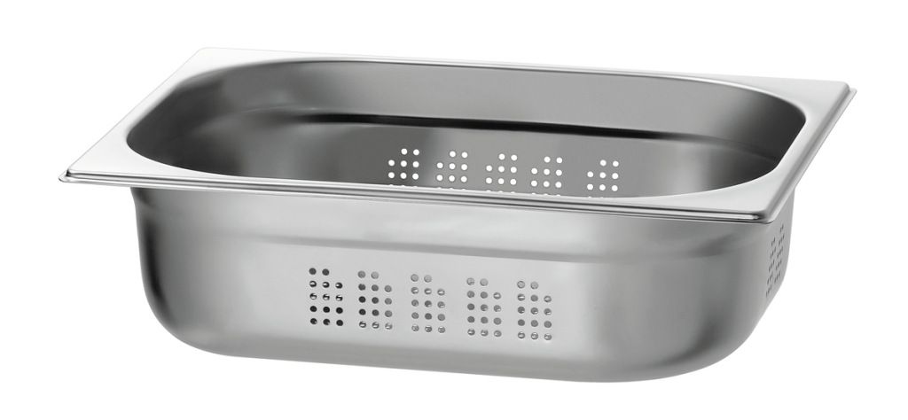 Bartscher RVS gastronorm bakgeperforeerd 1/2 GN - 100 mm