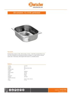 Data sheet