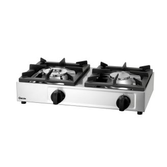Bartscher 2-pits Gas kooktafel - tafelmodel 1058503