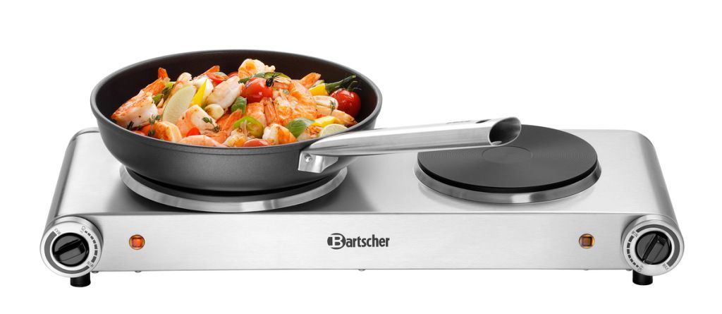 Bartscher 2 人位电动烹饪桌 - 桌子型号 150310