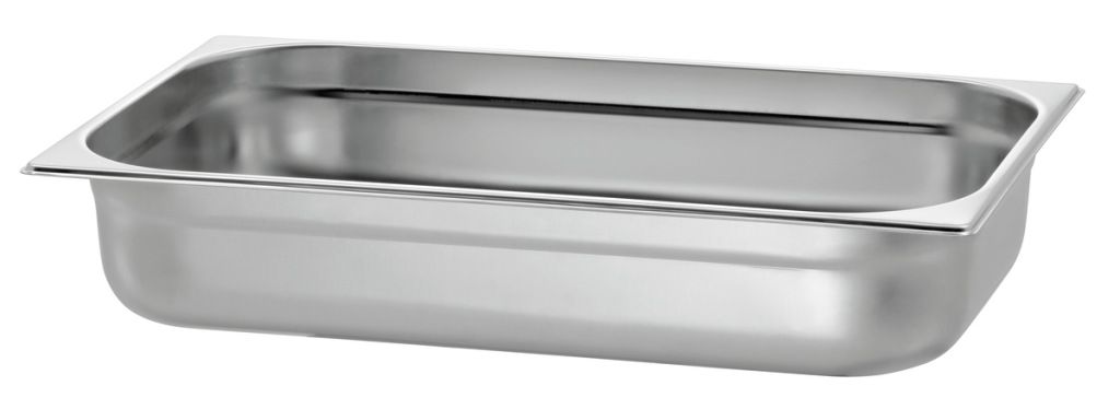 Bartscher recipiente gastronorm a&ccedil;o inox 1/1 GN - 100 mm