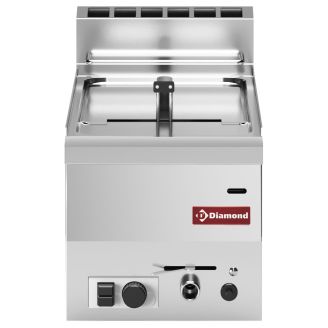 Fritadeira a g&aacute;s Diamond, modelo de 1 cuba de 8 litros com montagem superior