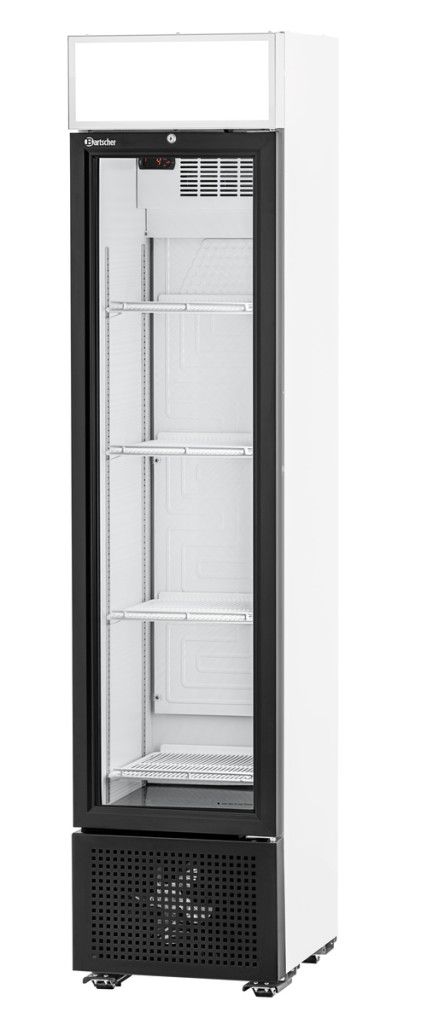 Bartscher geladeira com porta de vidro gtk1-123