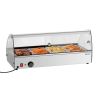 Bartscher heated countertop display case 4x 1/3 GN