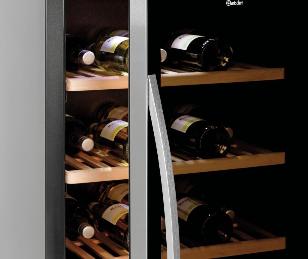 Bartscher Weink&uuml;hlschrank &ndash; 2 Zonen &ndash; 180 Flaschen