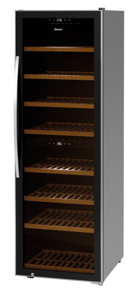 Bartscher Weink&uuml;hlschrank &ndash; 2 Zonen &ndash; 180 Flaschen