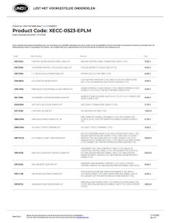 Lista de partes