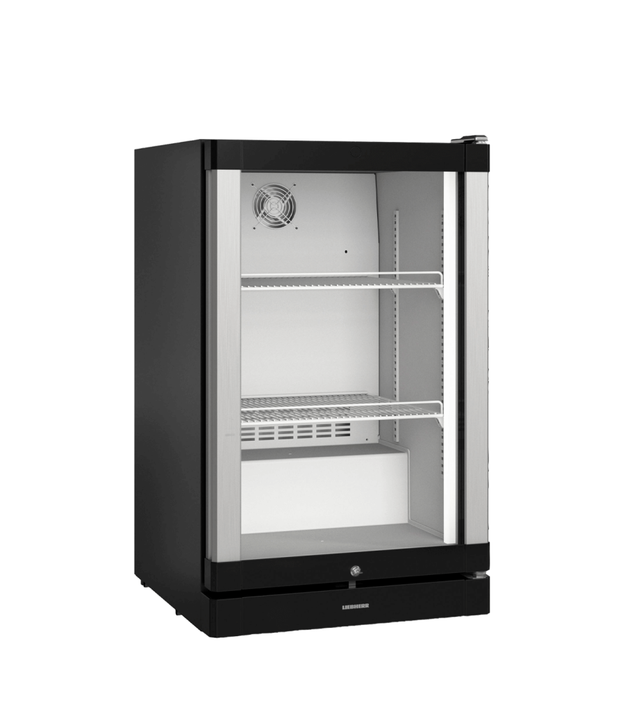 Liebherr Barra refrigerada com display LED preta BCv 1103 Blackline