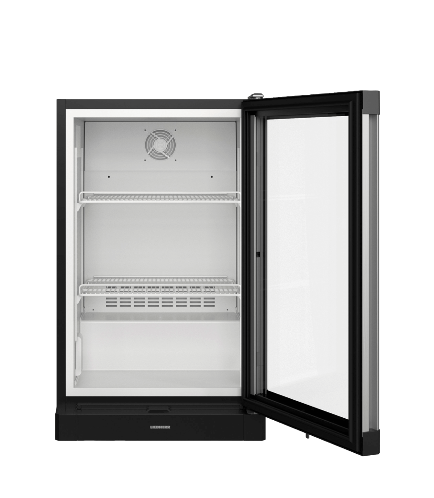 Liebherr Barra refrigerada com display LED preta BCv 1103 Blackline