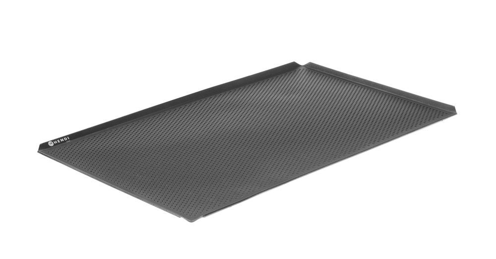 Hendi Tray Aluminium GN 1/1 | Geperforeerd Siliconen Coating