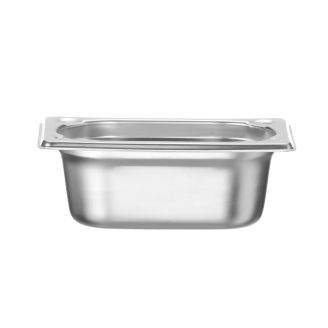 Pojemnik Hendi GN 1/9, HENDI, Profi Line PLUS, GN 1/9, 0,6 l, srebrny, 176 x 108 x (wys.) 65 mm