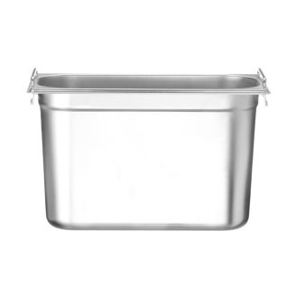 Hendi GN 1/3 beholder med indbyggede h&aring;ndtag - 4L - 325x176x(H)100mm