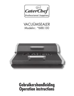Gebruikers handleiding