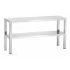 Bartscher etagere, dubbel, B 1000 x D 350 x H 650 mm - 325100