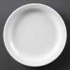 Olympia Whiteware Teller mit schmalem Rand 15 cm
