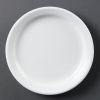 Olympia Whiteware Teller mit schmalem Rand 18 cm
