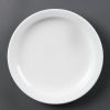 Piatti Olympia Whiteware con bordo stretto 20,2 cm