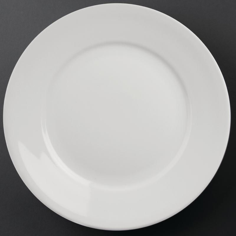 Platos Olympia Athena con borde ancho de 28 cm