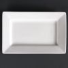 Lumina rechteckige Schalen mit einem breiten Rand von 20 x 13 cm