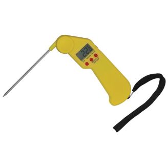Thermomètre à code couleur Hygiplas Easytemp jaune