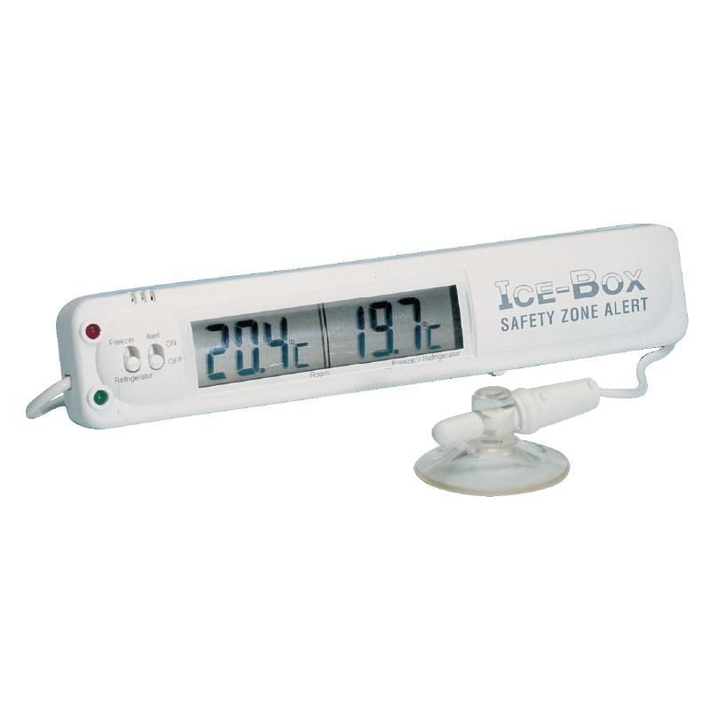 rand amplitude ademen Hygiplas koeling en vriezer thermometer met alarm