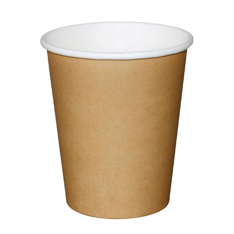 Fiesta Hot Cups med enkeltv&aelig;g lysebrun 23cl x1000