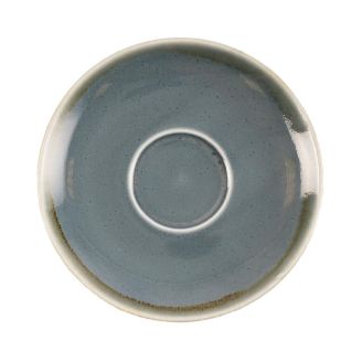 Olympia Ofen Cappuccino Geschirr blau 14 cm