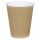 Fiesta Hot Cups met gerimpelde wand lichtbruin 34cl x500