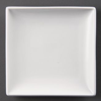 Olympia Whiteware piatti quadrati 29,5 cm