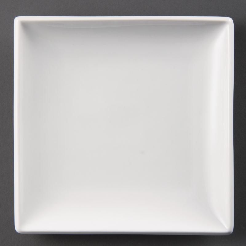 Olympia Whiteware quadratische Platten 29,5 cm