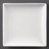 Olympia Whiteware quadratische Platten 24 cm