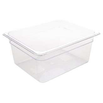 Vogue polycarbonaat gastronorm bak transparant GN1/2 150mm