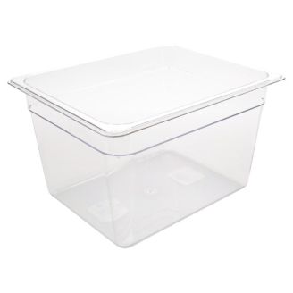Contenedor gastronorm policarbonato Vogue transparente GN1 / 2 200mm
