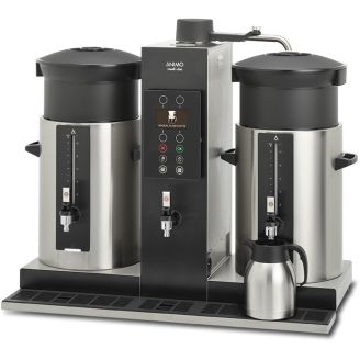 Animo ComBi-Line - koffiezetinstallatie - 2x 10 liter - heetwater