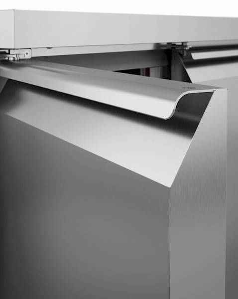 Hoshizaki Advance ACR-130DG-LR-CRC-L2 - 2 deurs koelwerkbank met rand