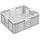 Qubb Stackable Storage Bin Multi 18L - 400x350x160mm - perforated
